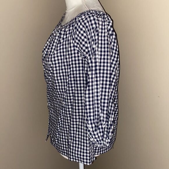 Merona Off the Shoulder Gingham Top! - Picture 4 of 13
